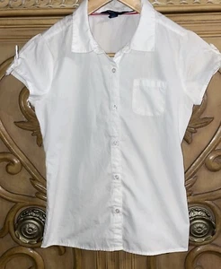 Girls French Toast White Uniform Shirt Size 12 - Picture 1 of 9