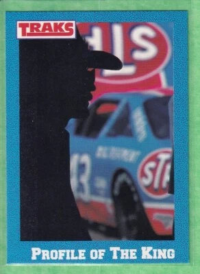 1991 Traks Richard Petty #50 Richard Petty Checklist 2 Profile Of The King - Image 1 of 2