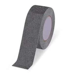 Cinta de agarre de seguridad antideslizante para escaleras escalones (2" X 16,4 pies, negra) - Imagen 1 de 7