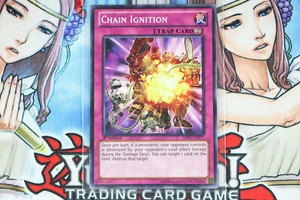 Yugioh Trap Card Chain Ignition SHSP-EN077 1st Edition Common - Picture 1 of 2
