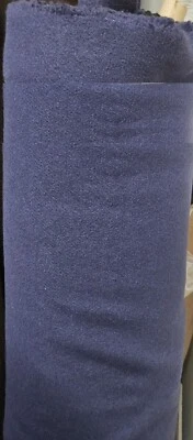 Heavy Italian  Navy blue wool Cashmere Fabric ideal for suits ,coats 150cm wide - Image 1 of 2