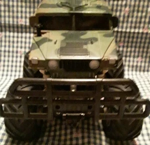 BIG WHEEL CAMOUFLAGE MONSTER ARMY Military TRUCK / VEHICLE - Picture 1 of 6