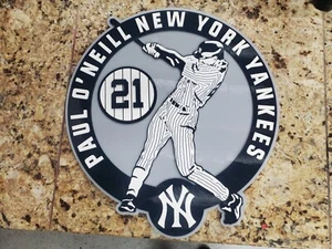 Yankees Paul O'Neill 3D sign signs art Jersey NY New York Baseball Judge - Picture 1 of 12