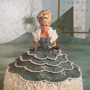 CROCHET Fashion Bed Doll Pattern 1992 SeptemberCotillion Anne’s Collection w-945 - Picture 1 of 3