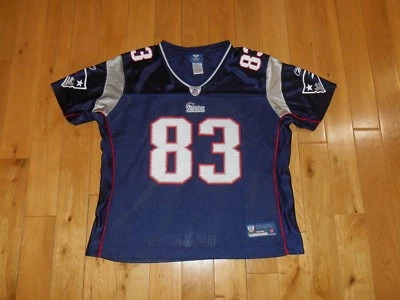 Camiseta Reebok OnField WES WELKER NEW ENGLAND PATRIOTS Mujer Equipo NFL Réplica XL Foto 1 de 4