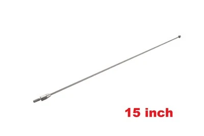15" inch Stainless Steel Antenna Mast Power Radio for NISSAN 350Z 2003-2009 New - Image 1 of 4