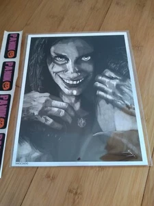 BAM! Evil Dead Rise 8x10 Art Print 1443/2400 by Carles Ganya - Picture 1 of 1