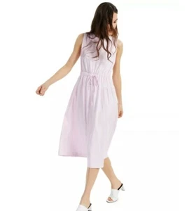 Alfani Midi Dress Small Lavender Purple Fit and Flare Grannycore Cottagecore NWT - Picture 1 of 12