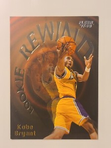 Fleer 1997 Kobe Bryant Rookie Rewind Insert Card #3