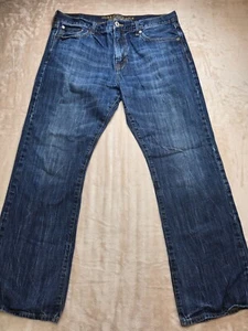 American Eagle Original BootCut Jeans Mens Measures 36x32 Whiskers Faded - Picture 1 of 10
