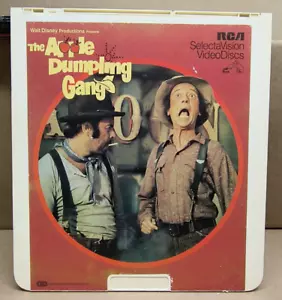 The Apple Dumpling Gang RCA CED VideoDisc Walt Disney Bill Bixby Don Knotts - Bild 1 von 2
