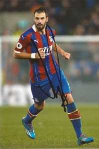 CRYSTAL PALACE: LUKA MILIVOJEVIC SIGNED 6x4 ACTION PHOTO+COA - Picture 1 of 1