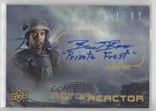 2018 Aliens Movie Actor Reactor Inscriptions Ricco Ross (Private Frost) Auto x9h