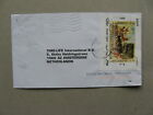 EGYPT, cover to the Netherlands 2001, S/S Postday, royal hunt painting