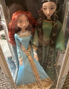 "Juego de muñecas Brave Merida y Queen Elinore edición limitada Disney 17"" 1 de 2.500 nuevo en caja" - Imagen 1 de 1