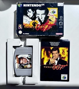 Goldeneye N64 Nintendo 64 Game Boxed Complete James Bond 007 tested - Picture 1 of 2
