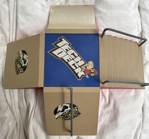 Tech Deck Tony Hawk Skatepark Trick Street 1998 Complete With Box Ramps Rails - Picture 1 of 6