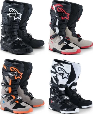 Alpinestars Tech 7 Enduro Boots - Motocross Dirt Bike MX - Image 1 of 4