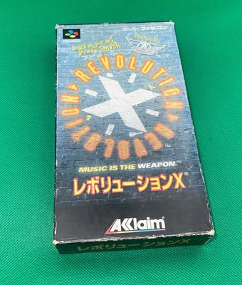 Aklaim Revolution X Nintendo Super Famicom SFC SNES Used Arcade Japanese Game - Image 1 of 4