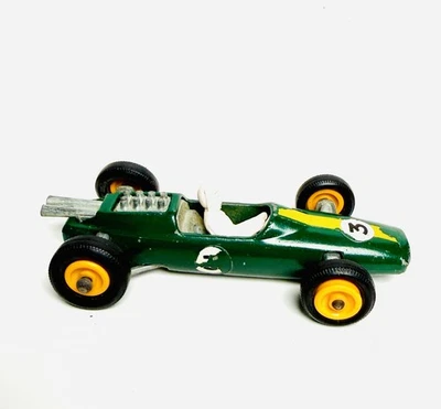 Matchbox | Nº 19 | Lotus Racing Car & Driver Hecho por Lesney 1968 Juguete Escala 1/64 Foto 1 de 4