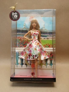 2008 Mattel Barbie Collector Pink Label “Kentucky Derby Barbie” NRFB Damaged Box - Picture 1 of 10