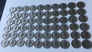 Lot of (60) Bicentennial Quarters 1776-1976 P & D Mints Free Priority Shipping - Picture 1 of 7