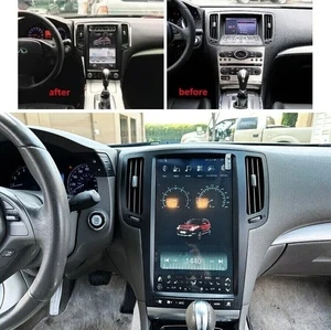 13.6"Car Stereo Radio Android Navigation 64GB For Infiniti G37 G35 Q40 Q60 07~15 - Picture 1 of 15