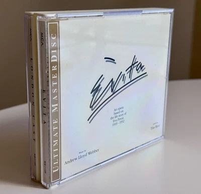 Evita • Andrew Lloyd Webber / Tim Rice [CD x2 US] 24k Gold Ultimate Master Disc Foto 1 de 4