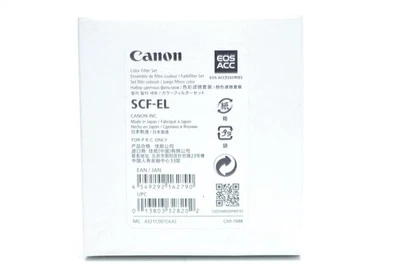 Juego de filtros de color Canon SCF-EL para flash Canon EL-1 Speedlite Foto 1 de 2