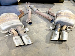 ORIGINAL S8 Abgasanlage Audi A8 4E 5.2 V10 Auspuff Abgasanalage D3 Klappenauspuf - Bild 1 von 6