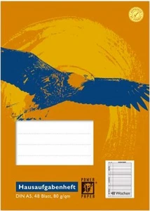 Hausaufgabenheft Aufgabenheft 48 Blatt für 48 Wochen DIN A5 - Bild 1 von 1
