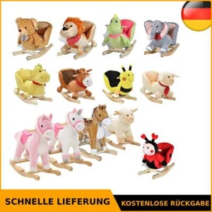 Schaukelpferd Schaukeltier Schaukelspielzeug Babyschaukel Baby mehrere Auswahl - Bild 1 von 59