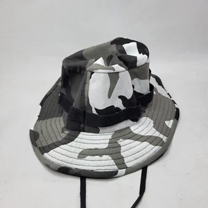 New Military Winter Camouflage Boonie Hat Cap Hot Weather Sun Jungle Hat Large - Picture 1 of 4