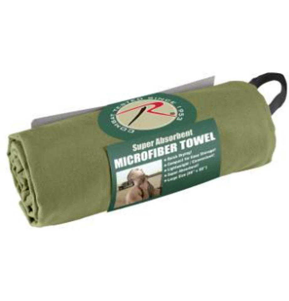 Rothco Microfiber Towel - OD - Image 1 of 1