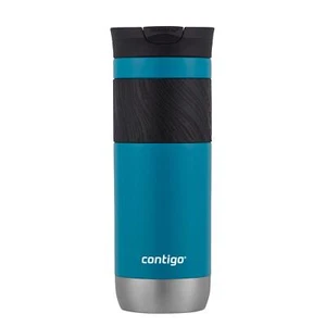 	Travel Mug Contigo Auslaufsicherer Deckel Edelstahl Thermoskanne 20oz Kaffee Tee Tasse	 - Bild 1 von 4