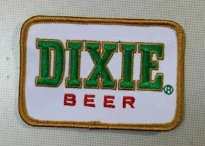 dixie beer dixie beer patch 2" x 3" DIXIE iron on or sew on patch Dixie beer  - Picture 1 of 6