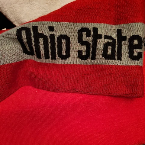 Ohio State Buckeyes Scarf And Gloves New Cover