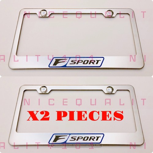 Stainless Steel Plate Cover F-Sport Carbon Fiber License Plate