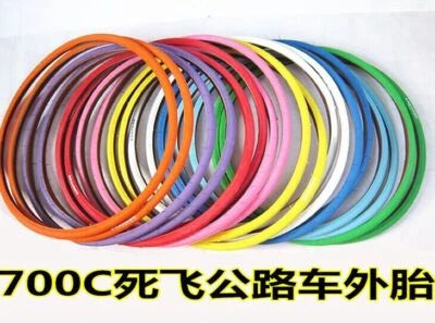 1 Stück 700x23C/25C Fahrradreifen Fixie FixedGear Rennrad Außenreifen - Bild 1 von 4