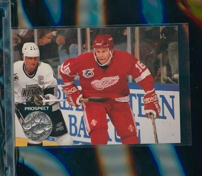 🏒 VLADIMIR KONSTANTINOV 1991-92 PRO SET Platinum #254 Rookie RC Red Wings 🥅 - Image 1 of 3