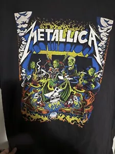 Rara maglietta Metallica Pinball fuori produzione Met Club Dirty Donny Stern usata in ottime condizioni 3XL XXXL - Foto 1 di 2