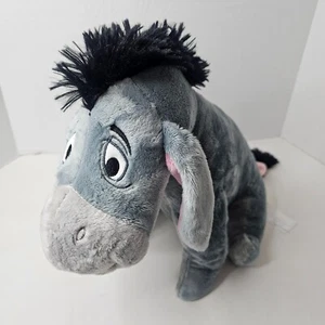 Disney Winnie Puuh Eeyore Plüschtier grau abnehmbarer Schwanz Stofftier Spielzeug - Bild 1 von 12