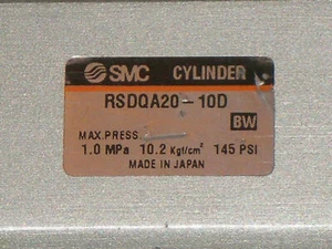 SMC RSDQA20-10D Pneumatikzylinder RSDQA2010D kostenloser Versand! - Bild 1 von 3