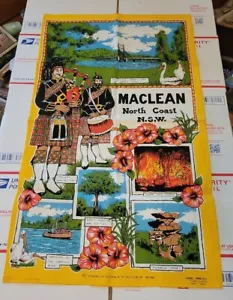 "Toalla de cocina de lino de colección Australia Maclean costa norte Nueva Gales del Sur 18"" x 31""" - Imagen 1 de 4