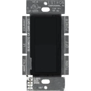Diva Dimmer Switch for Magnetic Low Voltage, 450-Watt/Single-Pole, Midnight - Picture 1 of 5