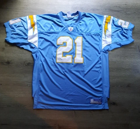 Authentic 2006 Reebok LaDainian Tomlinson Chargers Powder Blue Jersey Size 54 Cover