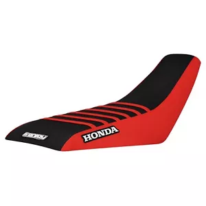 1999-2007 Honda TRX 400EX TRX 400 EX Seat Cover RED / BLACK / RED RIBS #203 - Picture 1 of 5