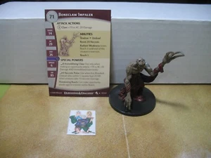 =Dungeons and Dragons AGAINST THE GIANTS Boneclaw Impaler 49/60 con tarjeta= - Imagen 1 de 1