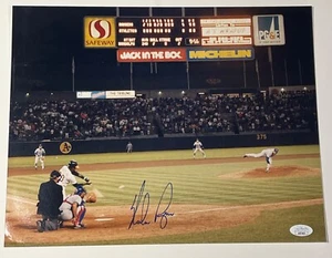 Nolan Ryan Signed Photo, 1990 No Hitter. Oversized 11x14. JSA - Picture 1 of 3