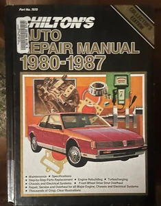 Chilton's Auto Repair Manual 1980 - 1987 Part # 7670 Collectors Ed. Hardcover - Bild 1 von 2